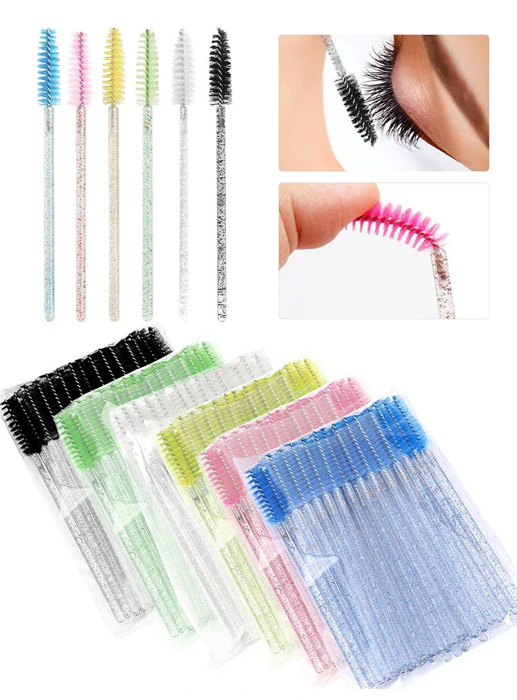 Brosses à Cils Jetables - Lot de 50 - Masko shop