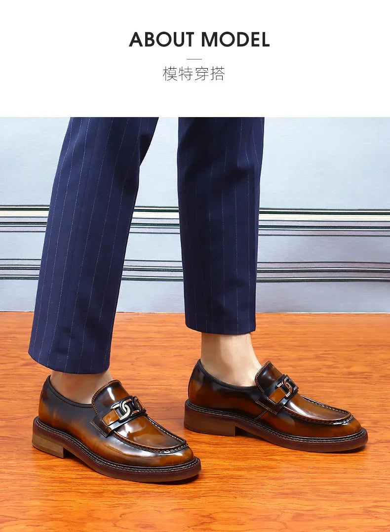 Mocassins en Cuir pour Hommes - Style Classique - Masko shop