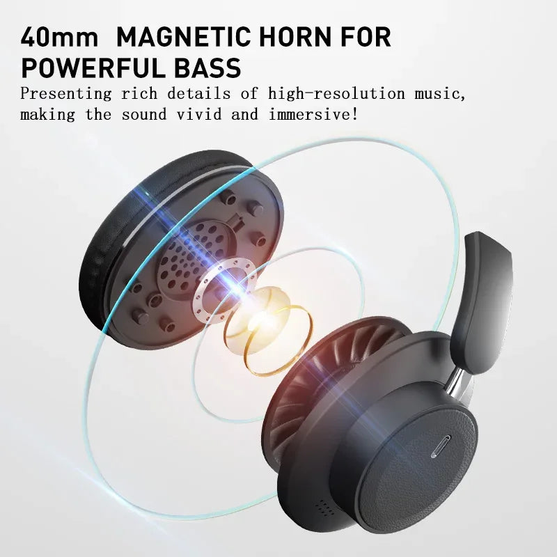 Casque Bluetooth H9 - HiFi Stéréo - Réduction de Bruit - Masko shop