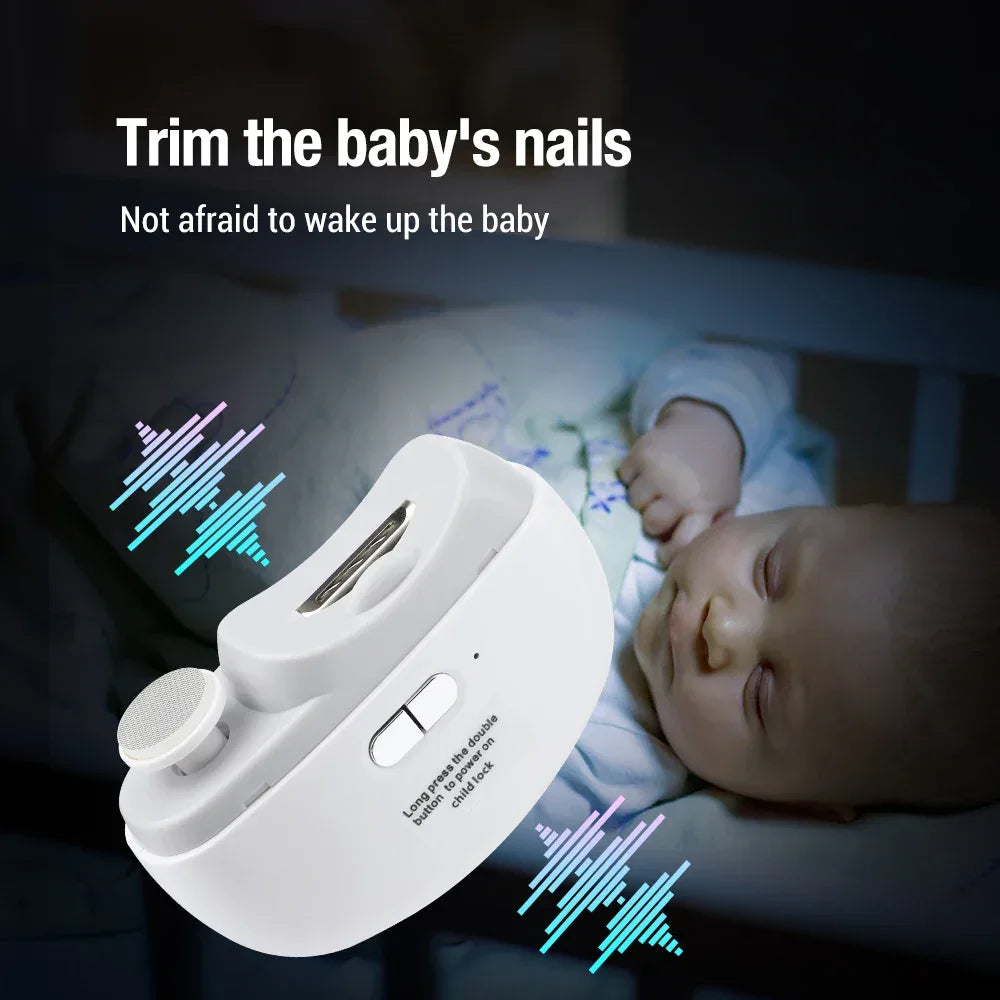 Coupe-Ongles Électrique 2-en-1 Bébé - Masko shop