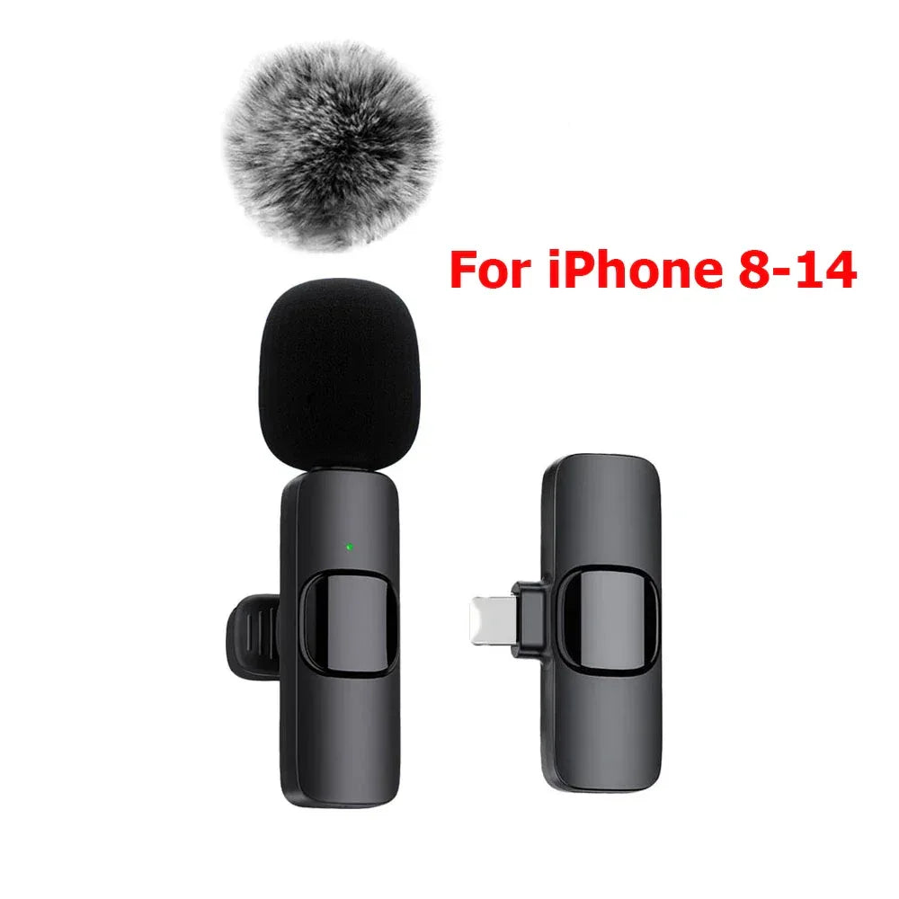 Microphone Lavalier Sans Fil K60 - iPhone & Android - Masko shop