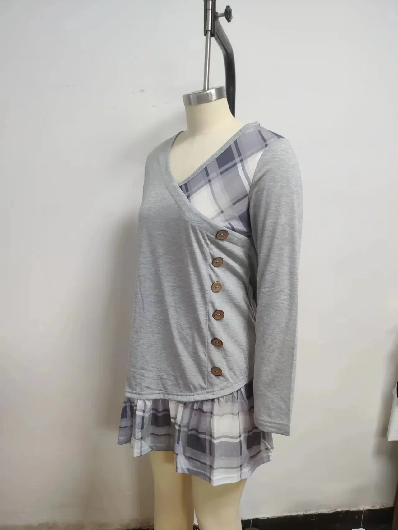 Robe Élégante Ample à Manches Longues - Masko shop