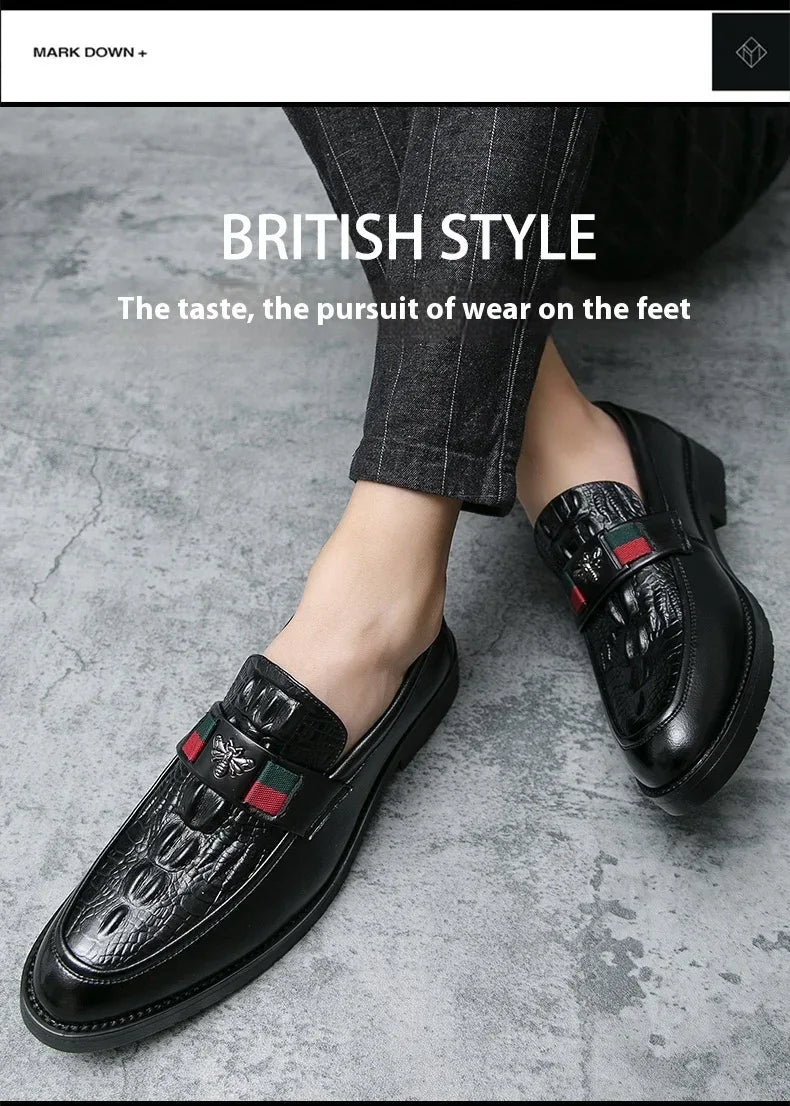 Chaussures Pointues Style Britannique pour Homme - Mode - Masko shop