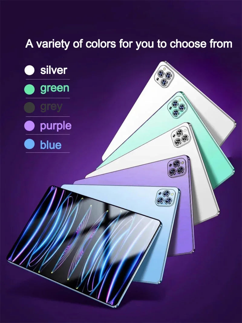 Tablette Pad 8 Pro originale, 10.1 pouces, Android 13, Global Snapdragon 8gen2, 16 go + 1024 go, 10000mah, 5G, double SIM, WIFI HD, plein écran