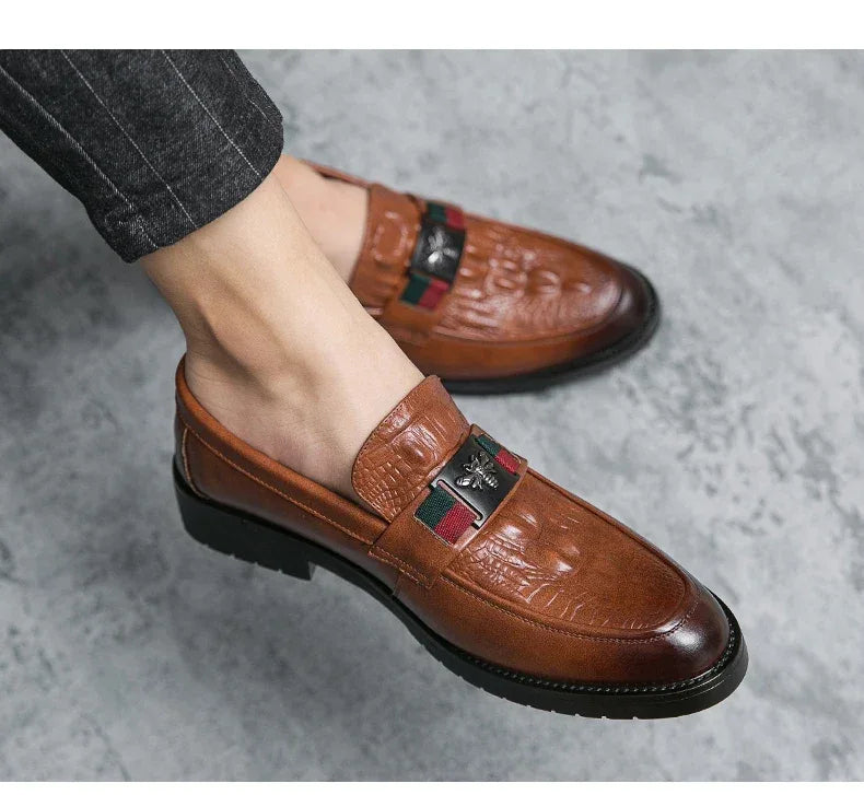 Chaussures Pointues Style Britannique pour Homme - Mode - Masko shop