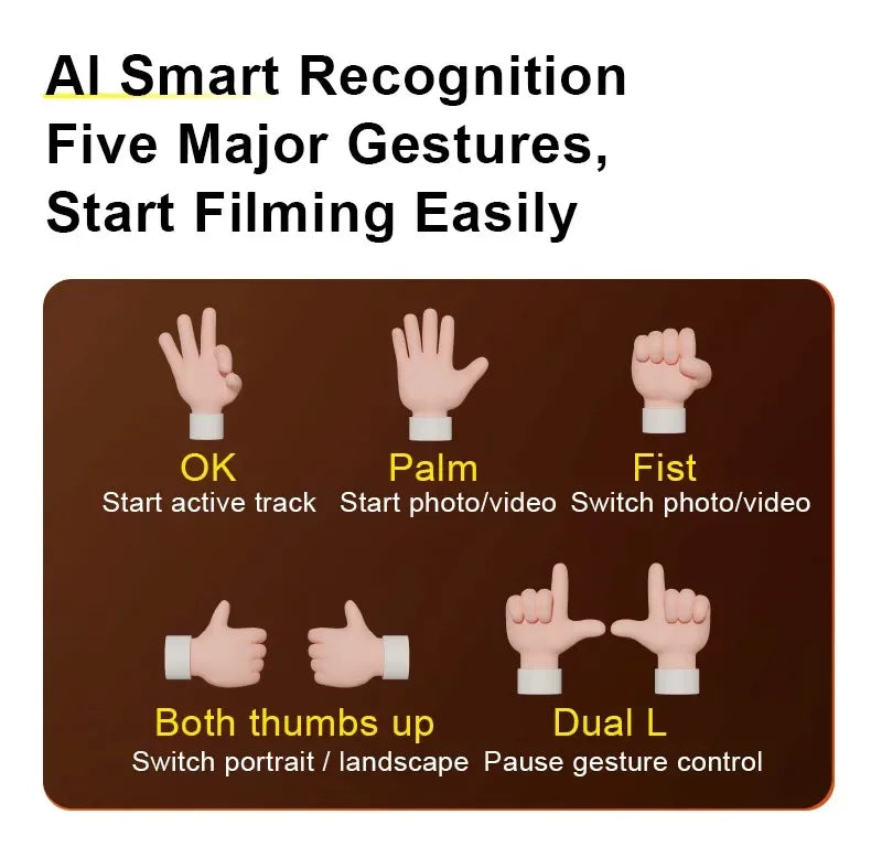 AOCHUAN Stabilisateur Portatif avec Suivi du Visage - Masko shop