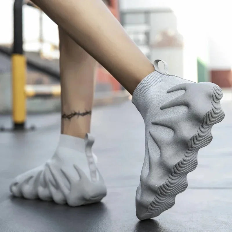 Baskets Montantes Grande Taille - Semelle Épaisse - Masko shop