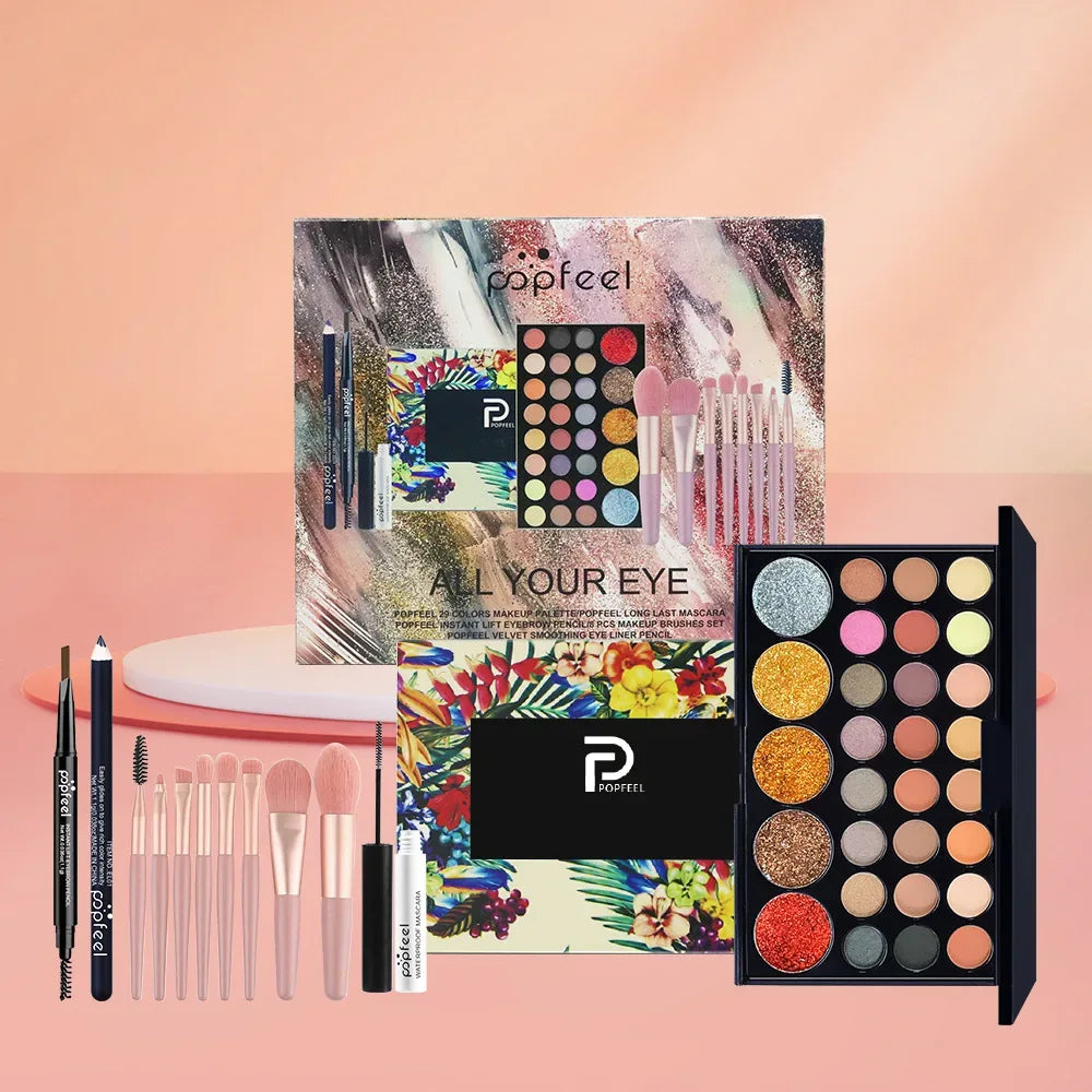 Kit Maquillage Yeux Complet - Palette Fards à Paupières - Masko shop