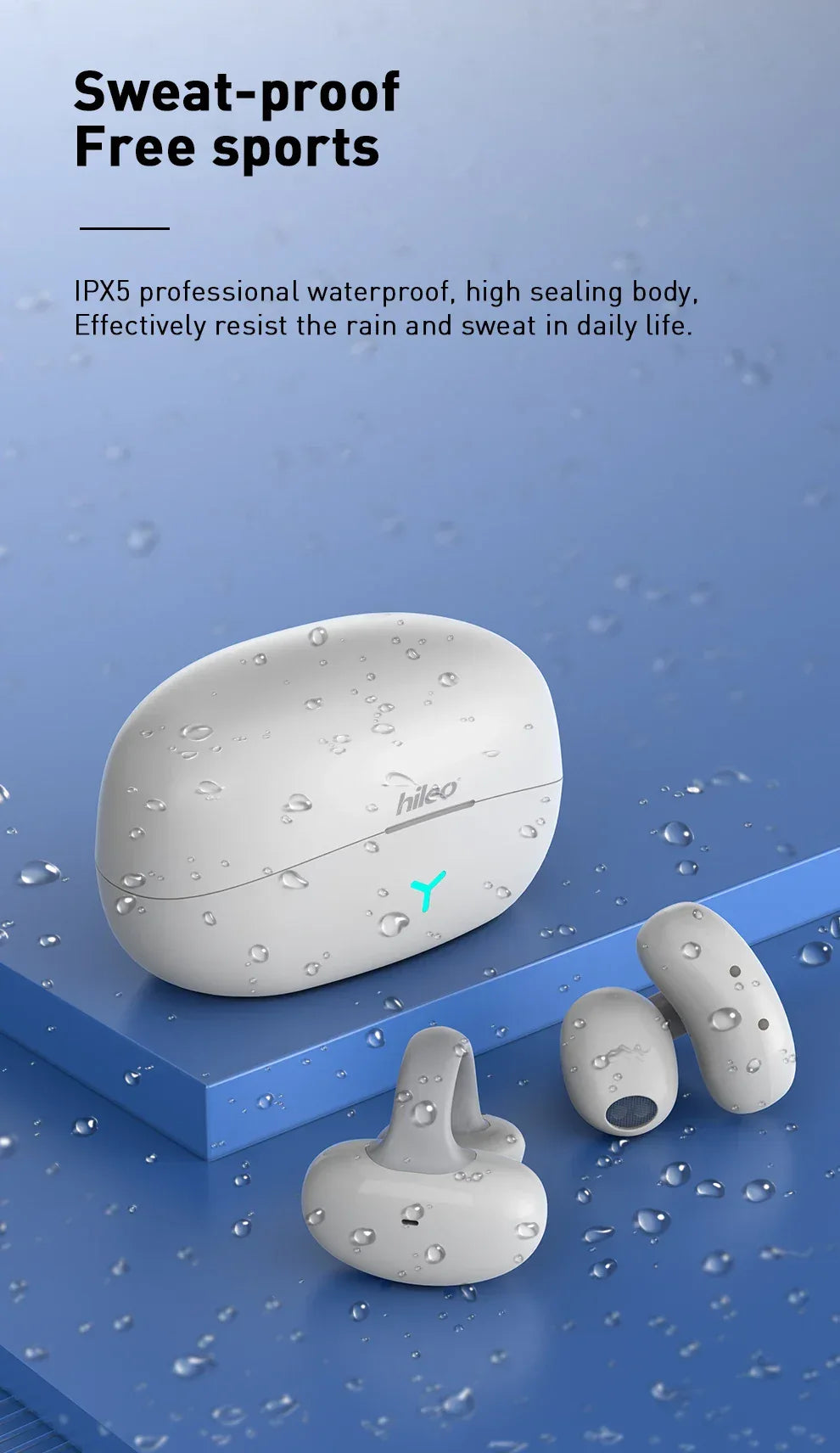 Écouteurs Bluetooth HILEO Hi 82 V5.3 - Réduction de Bruit - Masko shop