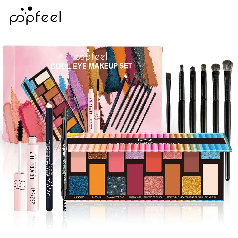 Kit Maquillage Yeux Complet - Palette Fards à Paupières - Masko shop