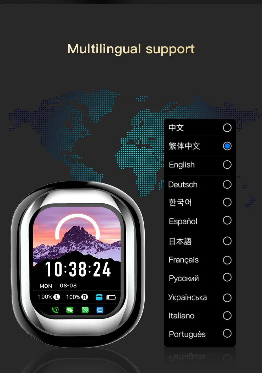 Écouteurs TWS SE-ONE LED Tactile - Masko shop