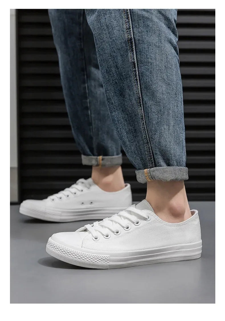 Baskets Basses Toile Noires - Unisexe - Masko shop