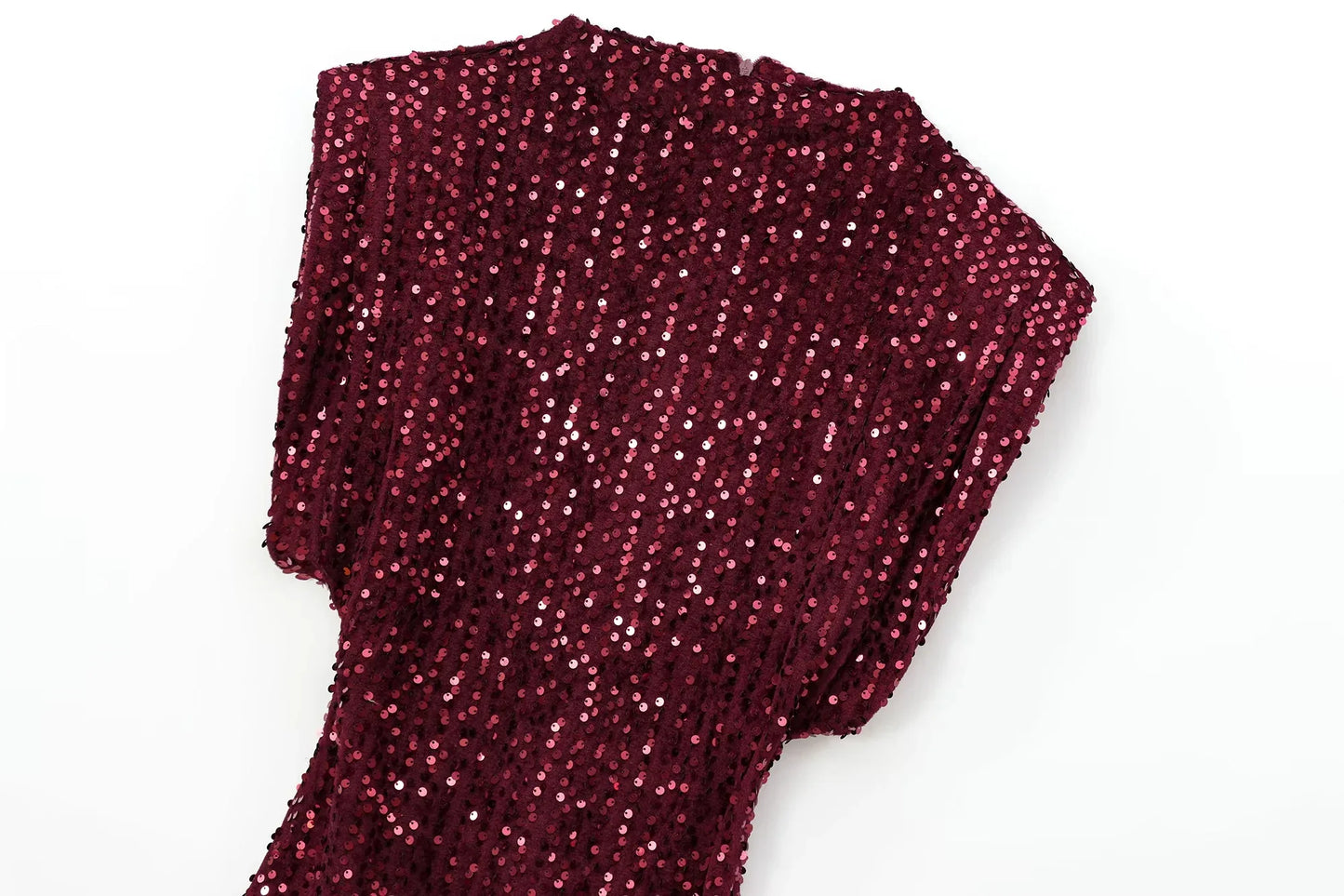 KONDALA 2025 femmes robe de soirée à paillettes épaulière gaine Mini robe sans manches discothèque fête femmes robes chics élégantes