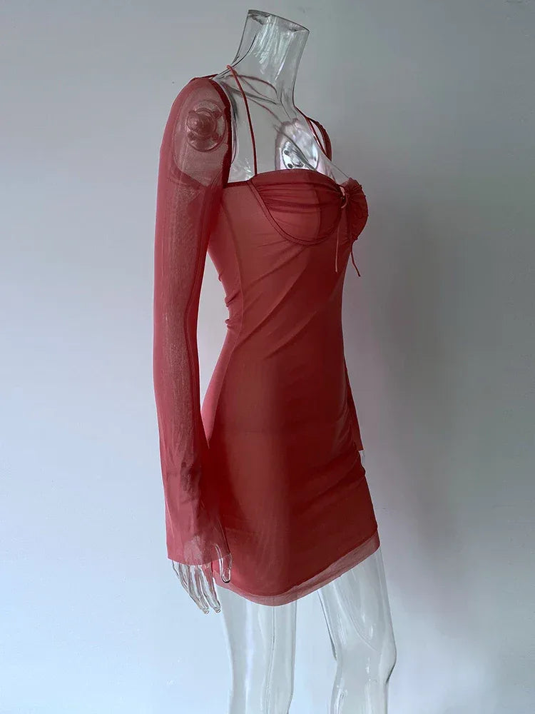 Mini Robe de Soirée Sexy Extensible - Masko shop