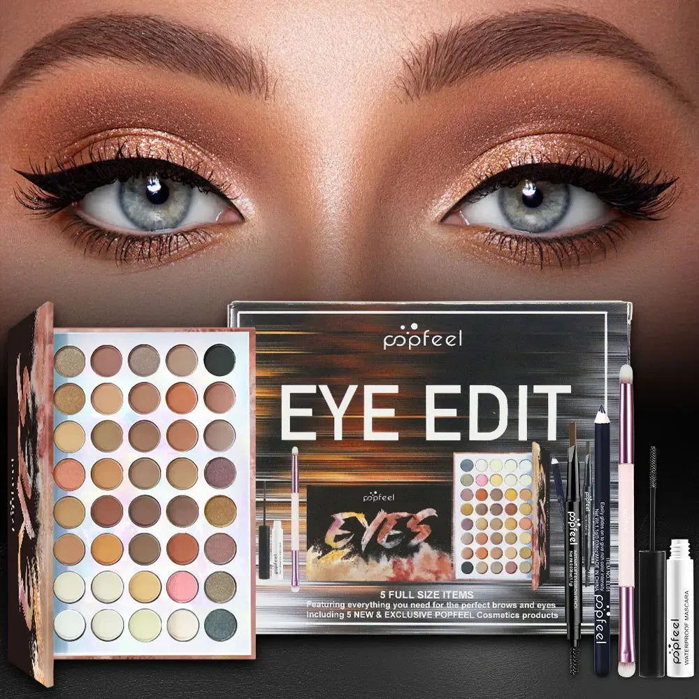 Kit Maquillage Yeux Complet - Palette Fards à Paupières - Masko shop