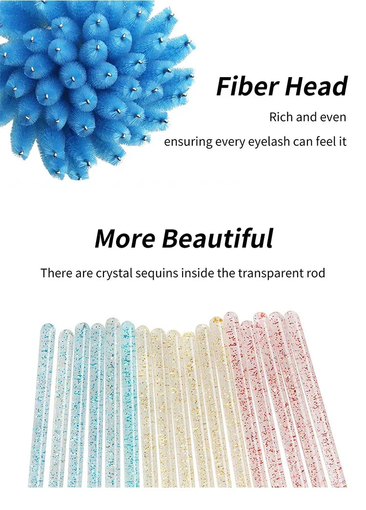 Brosses à Cils Jetables - Lot de 50 - Masko shop