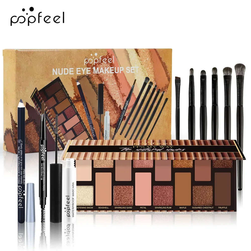 Kit Maquillage Yeux Complet - Palette Fards à Paupières - Masko shop