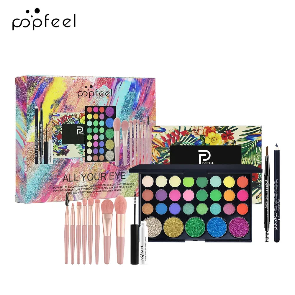 Kit Maquillage Yeux Complet - Palette Fards à Paupières - Masko shop