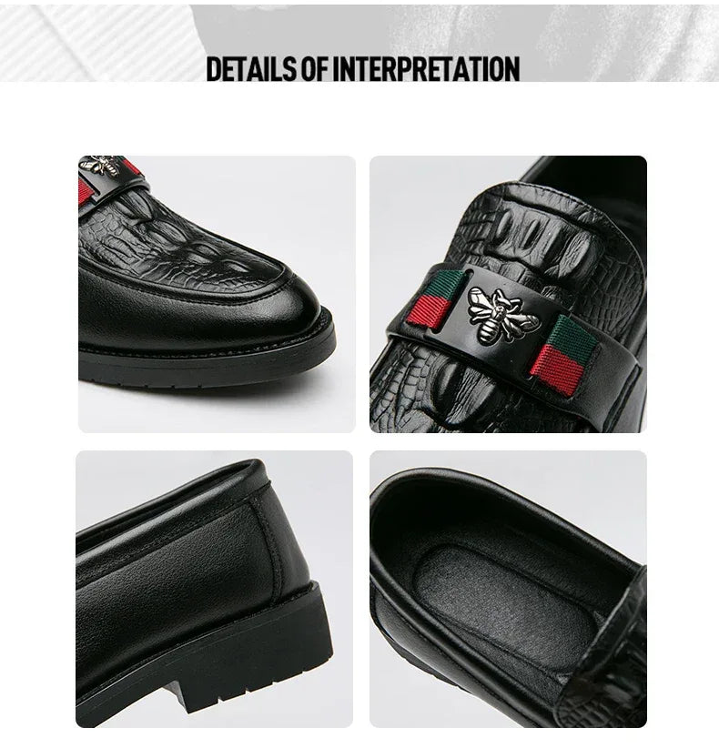 Chaussures Pointues Style Britannique pour Homme - Mode - Masko shop