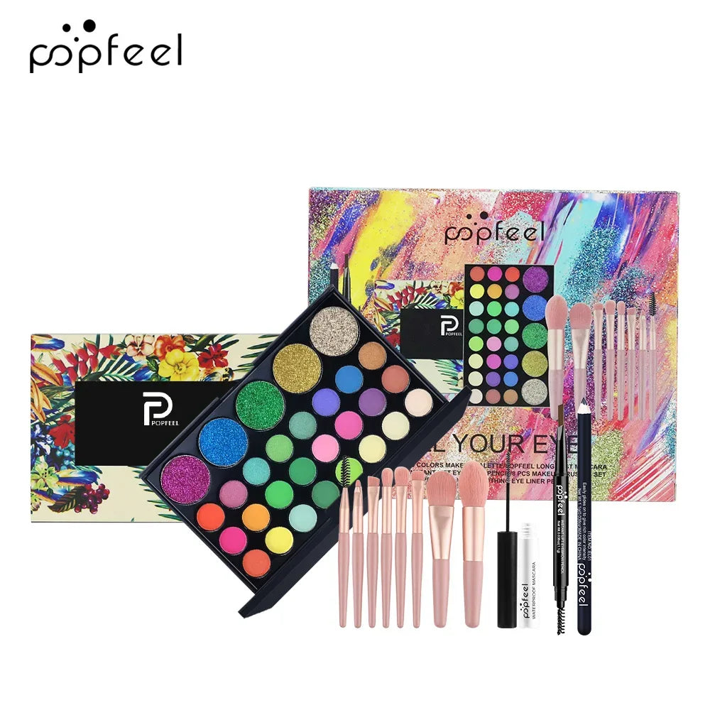 Kit Maquillage Yeux Complet - Palette Fards à Paupières - Masko shop