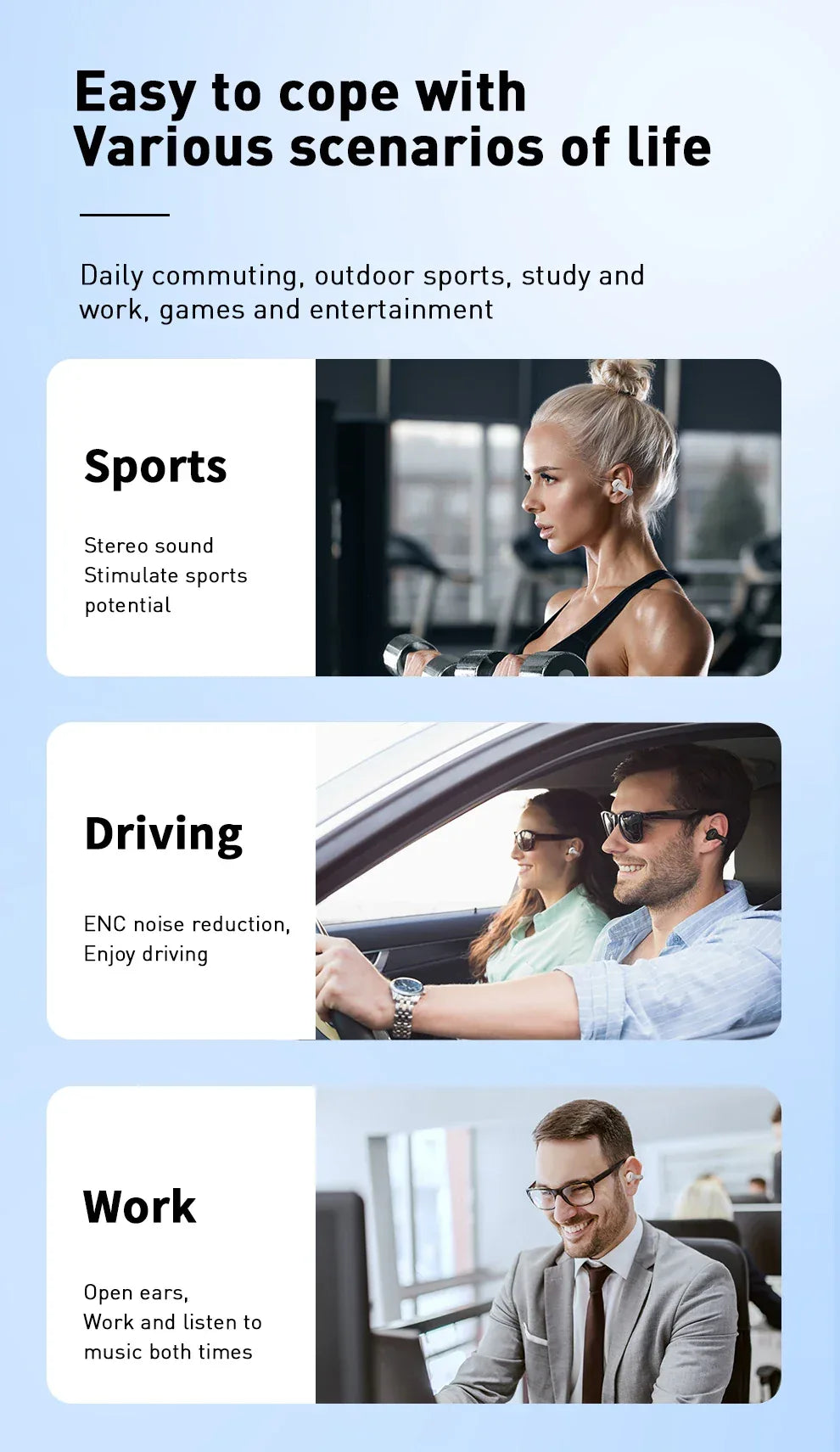 Écouteurs Bluetooth HILEO Hi 82 V5.3 - Réduction de Bruit - Masko shop