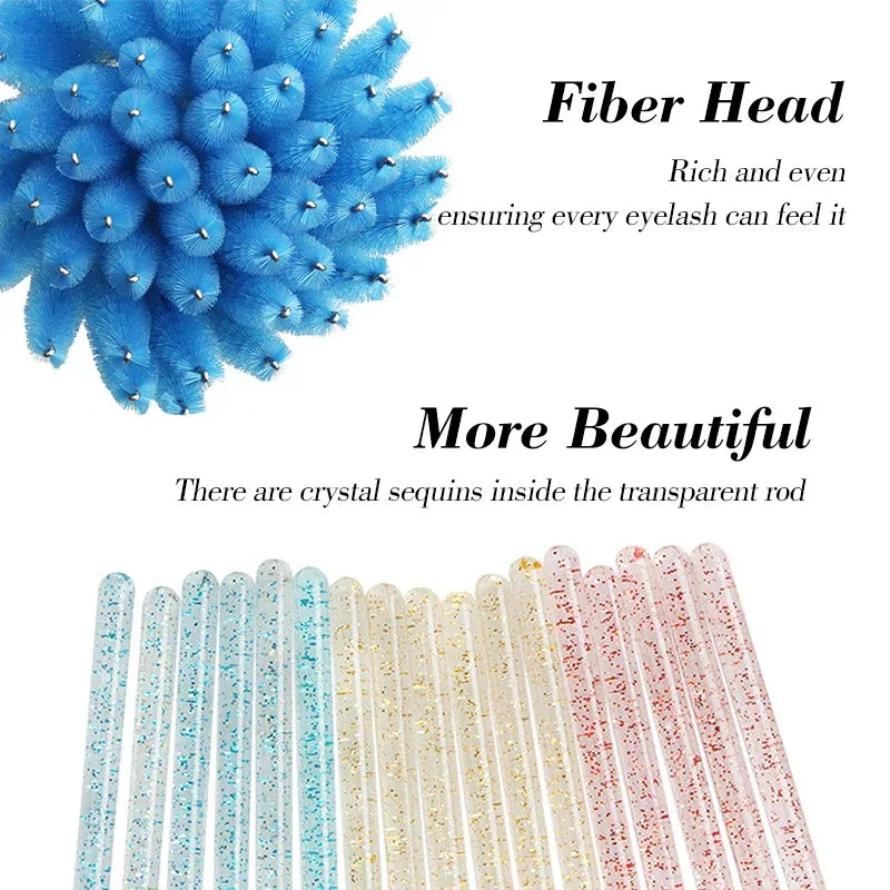 Brosses à Cils Jetables - Lot de 50 - Masko shop