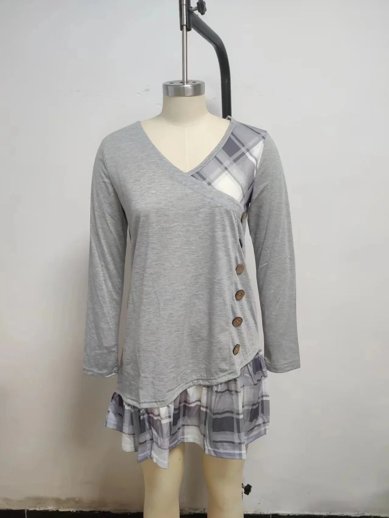 Robe Élégante Ample à Manches Longues - Masko shop