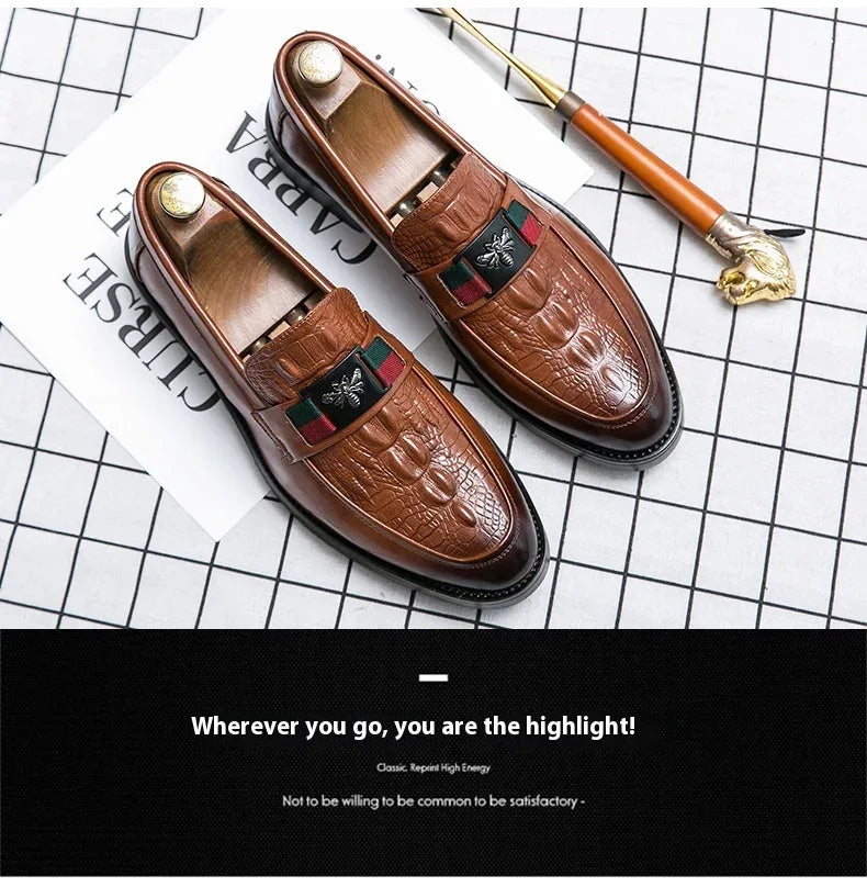 Chaussures Pointues Style Britannique pour Homme - Mode - Masko shop