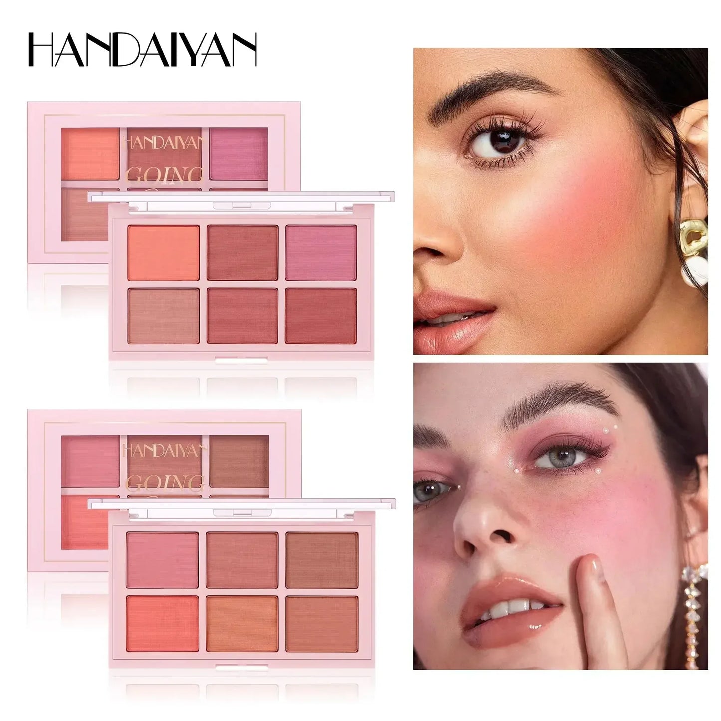 Palette Blush Longue Tenue - Finition Velours - Masko shop