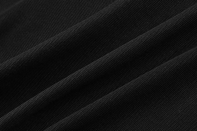 Robe de Soirée Longue SERENA - Maille Plissée Élégante - Masko shop