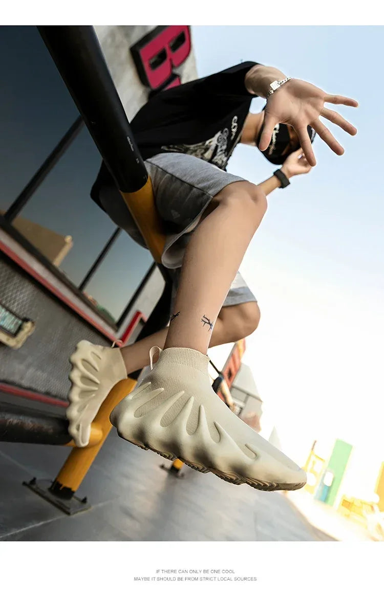 Baskets Montantes Grande Taille - Semelle Épaisse - Masko shop