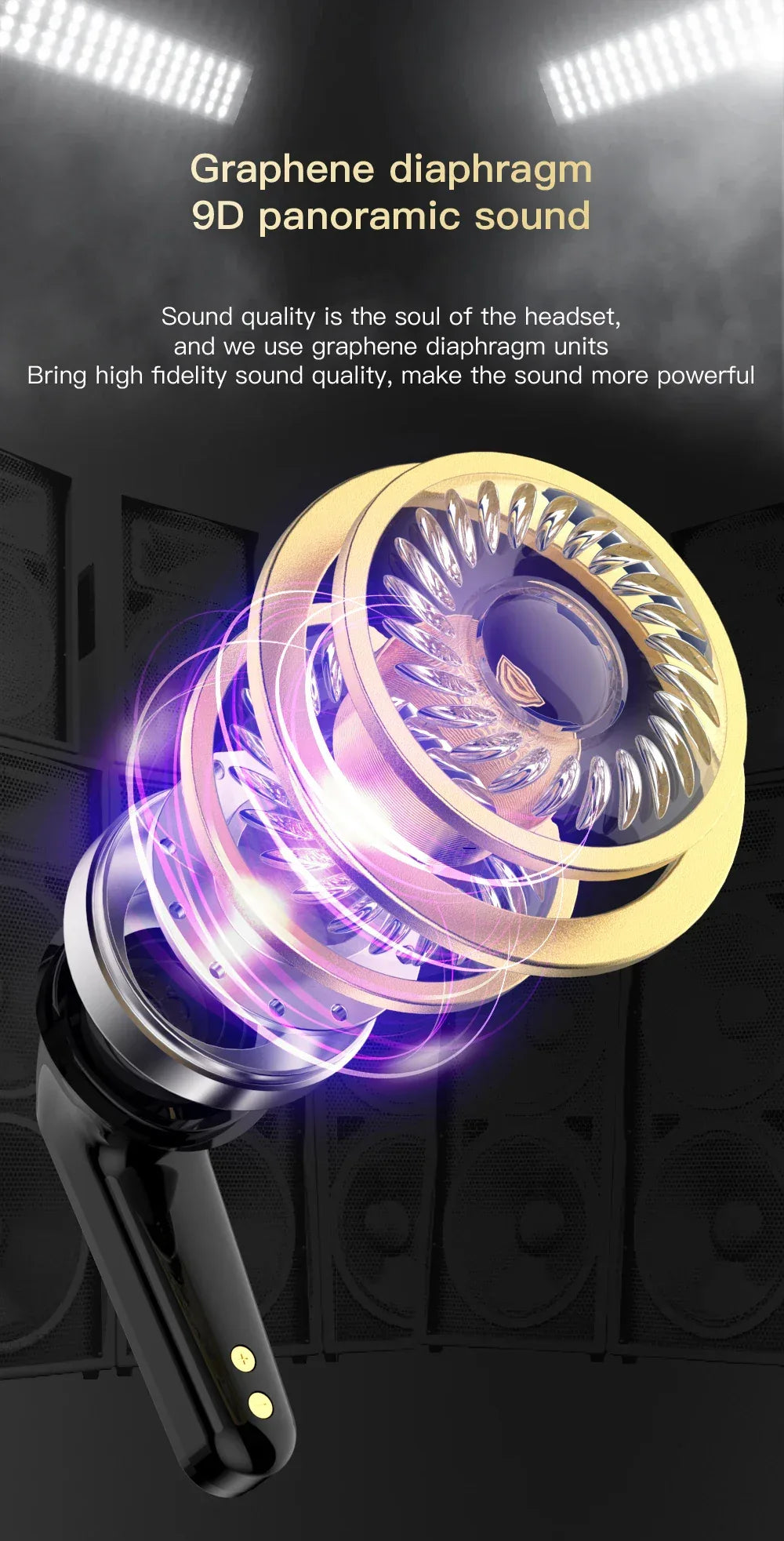 Écouteurs TWS SE-ONE LED Tactile - Masko shop