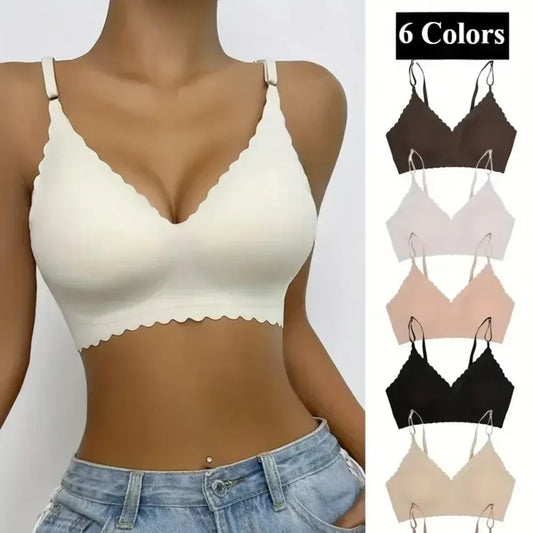 Soutien-Gorge Sans Fil Soie Glacée - Masko shop