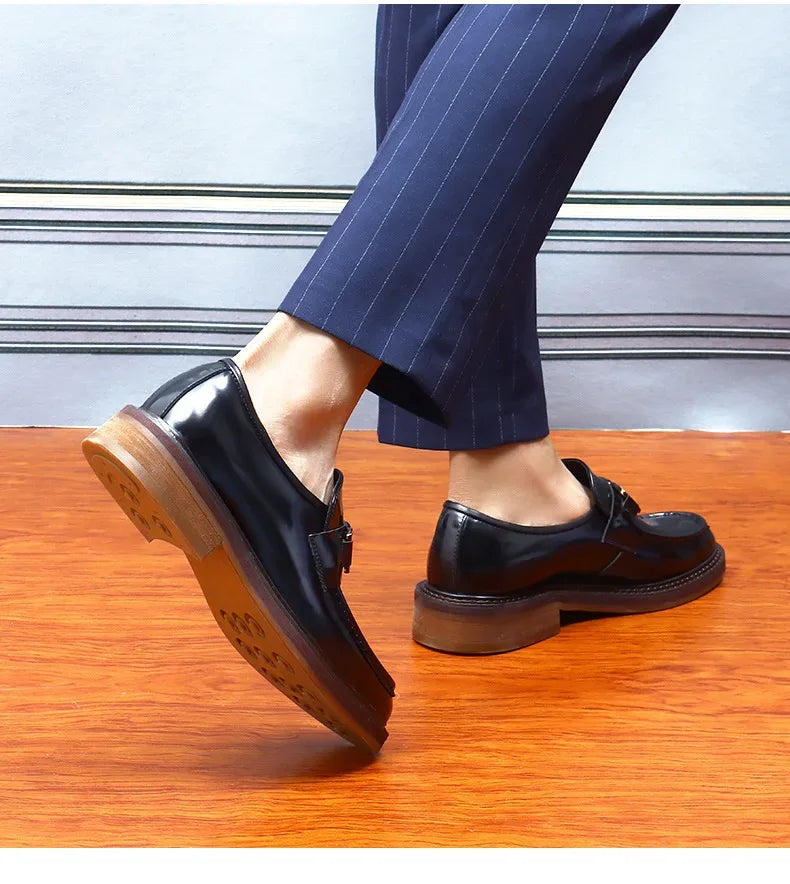 Mocassins en Cuir pour Hommes - Style Classique - Masko shop
