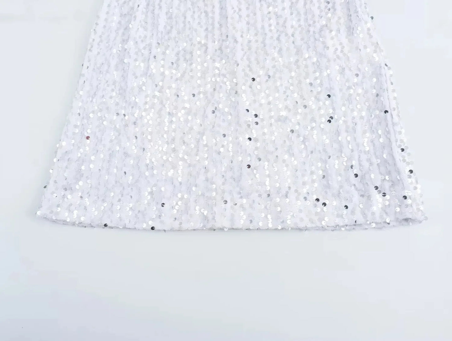 KONDALA 2025 femmes robe de soirée à paillettes épaulière gaine Mini robe sans manches discothèque fête femmes robes chics élégantes