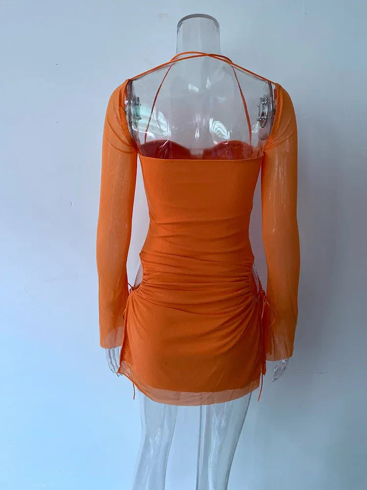 Mini Robe de Soirée Sexy Extensible - Masko shop