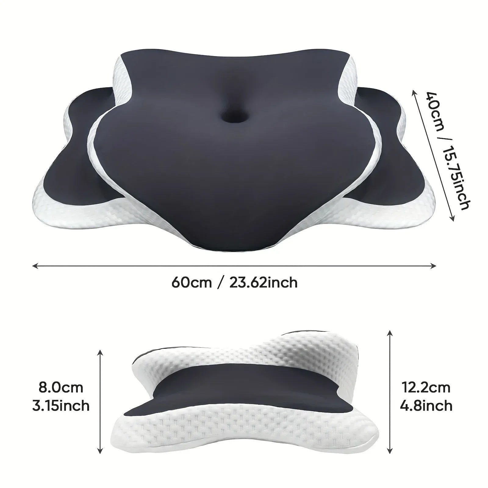 Oreiller Ergonomique Mousse à Mémoire - Soutien Cervical - Masko shop