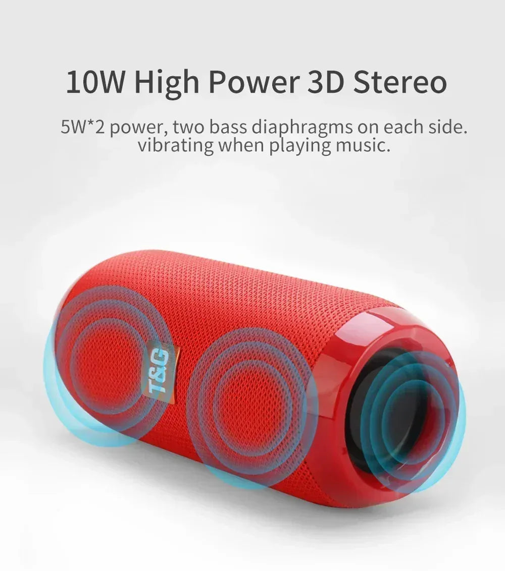 Haut-Parleur Bluetooth TG117 - Portable - Double Basse - Masko shop