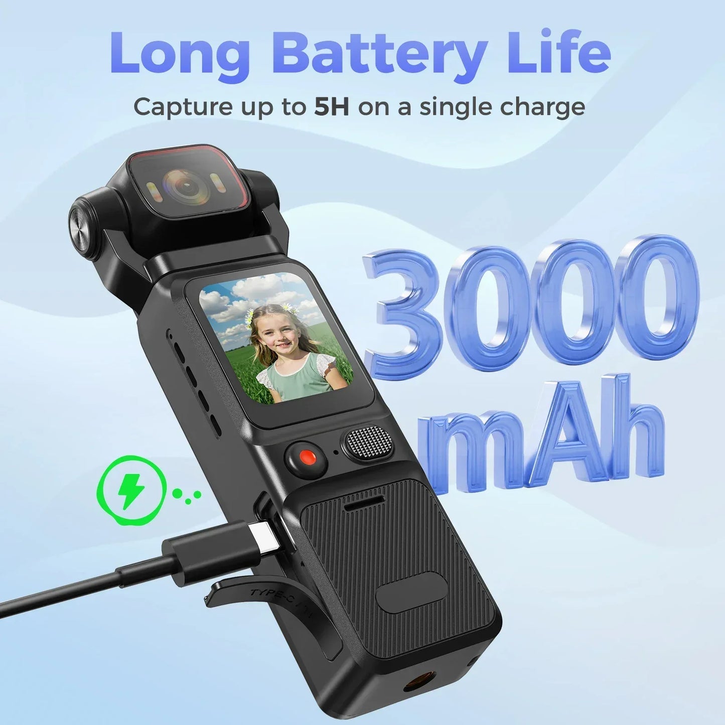 Caméra d'Action 4K UHD Stabilisée - Masko shop