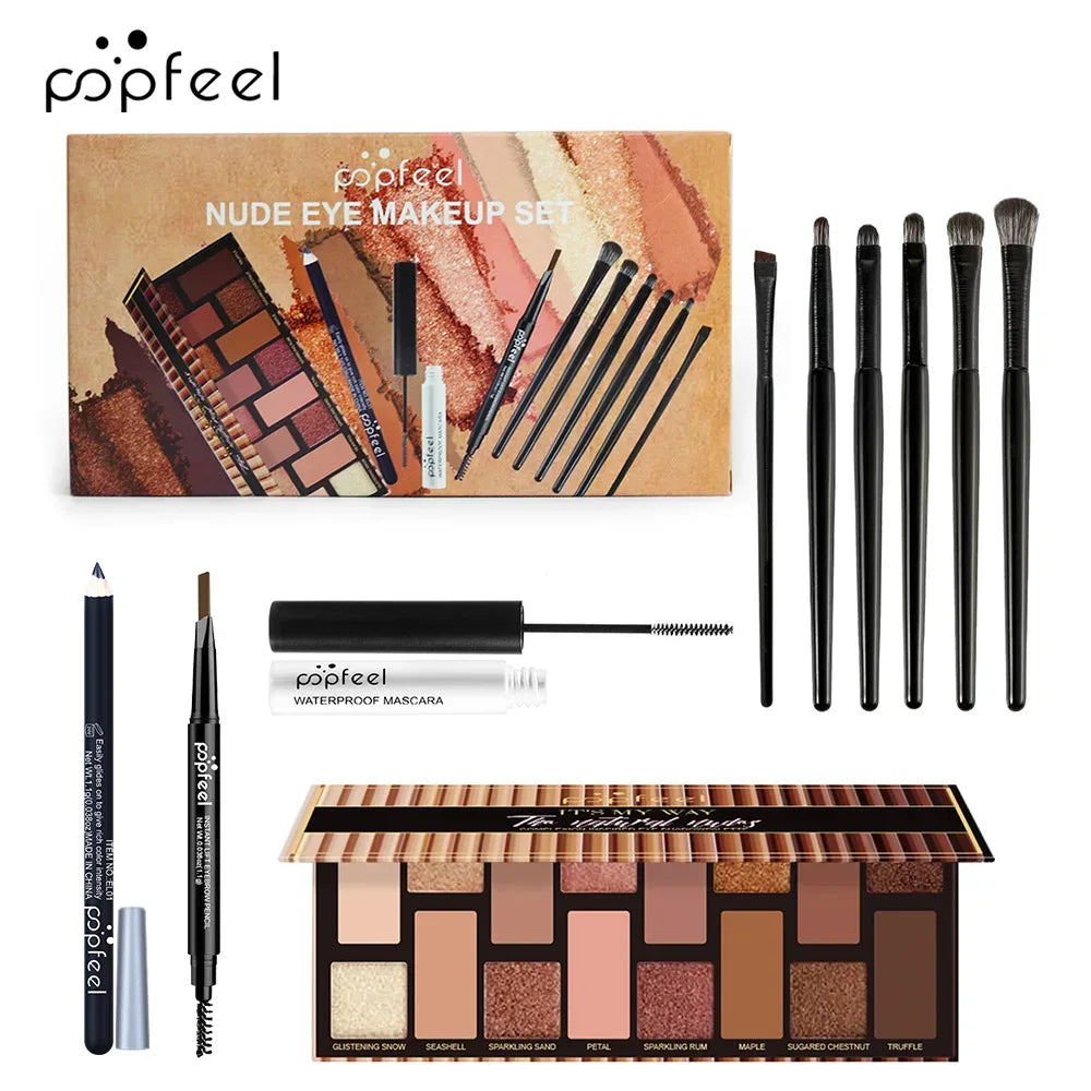 Kit Maquillage Yeux Complet - Palette Fards à Paupières - Masko shop