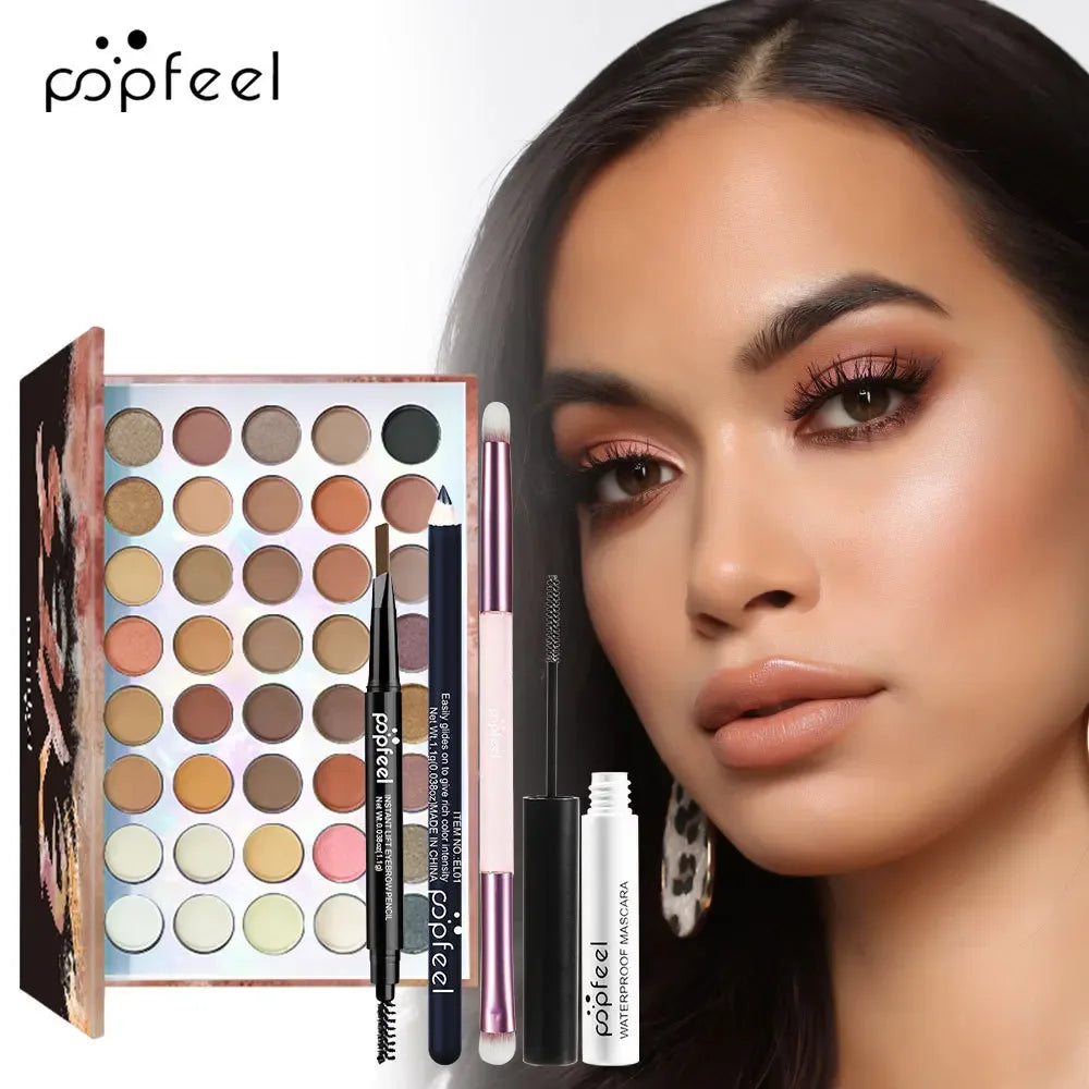 Kit Maquillage Yeux Complet - Palette Fards à Paupières - Masko shop