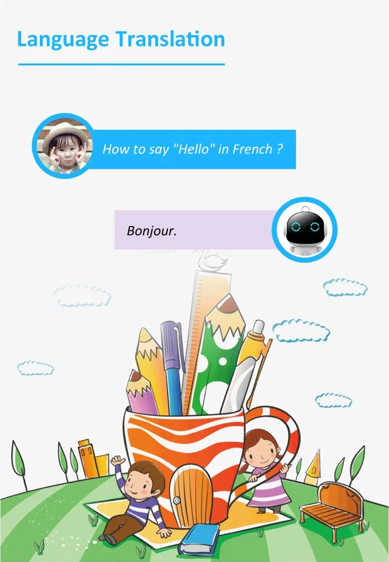 Robot Éducatif AI WiFi Enfants - Masko shop