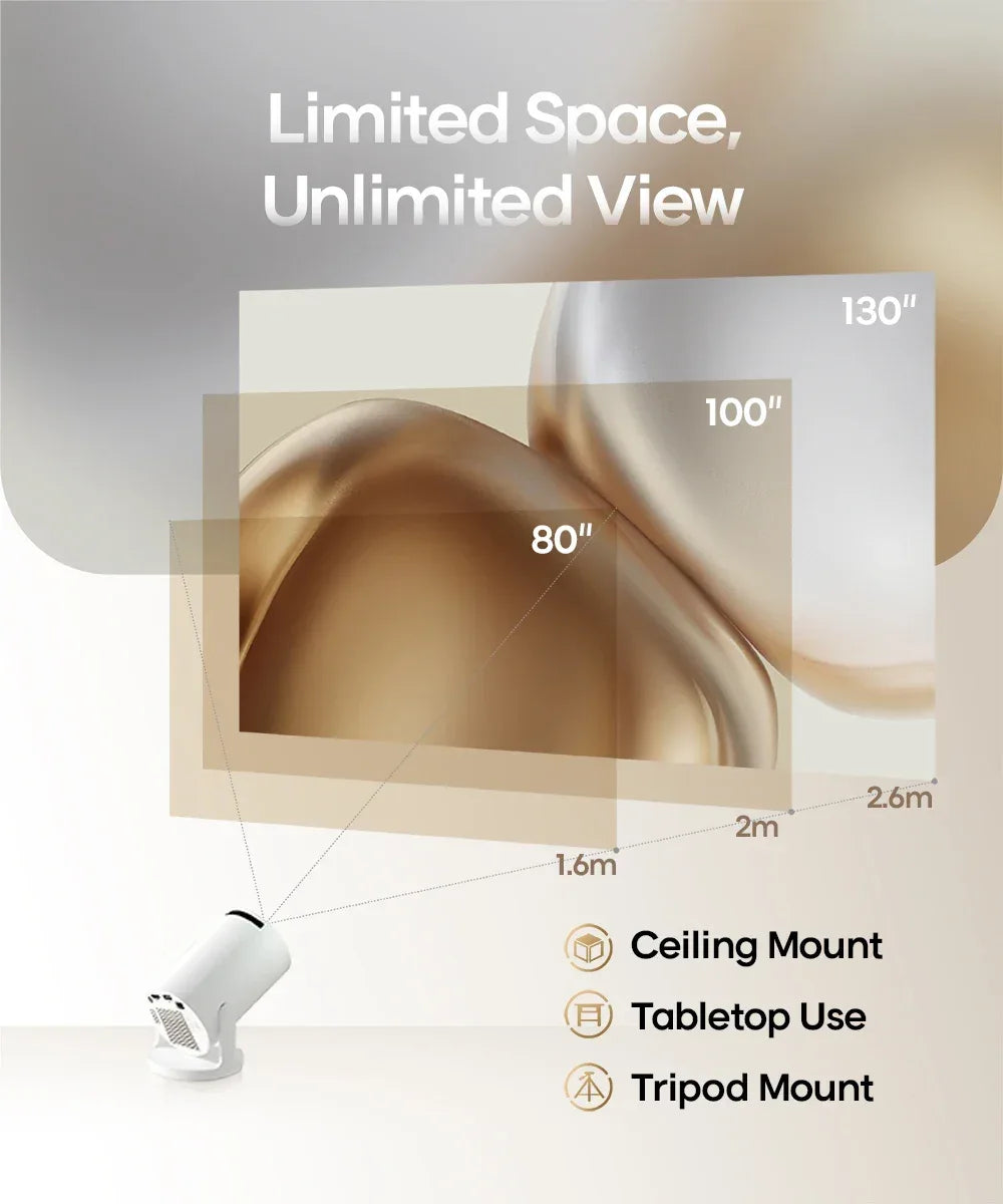 Projecteur HY300 Pro 8K Android 14 WiFi6 - Masko shop