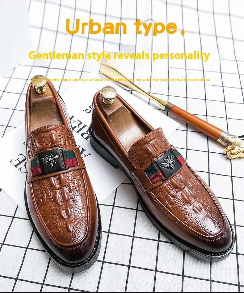 Chaussures Pointues Style Britannique pour Homme - Mode - Masko shop