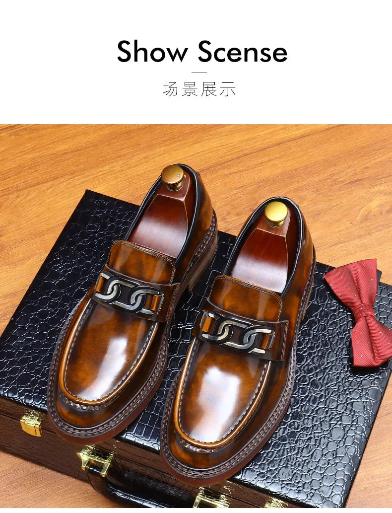 Mocassins en Cuir pour Hommes - Style Classique - Masko shop