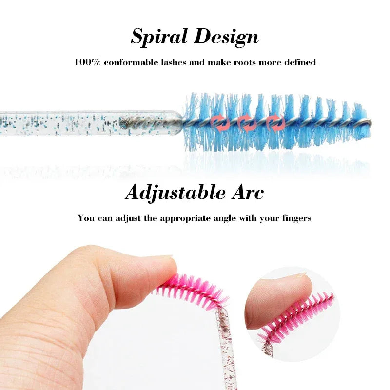 Brosses à Cils Jetables - Lot de 50 - Masko shop