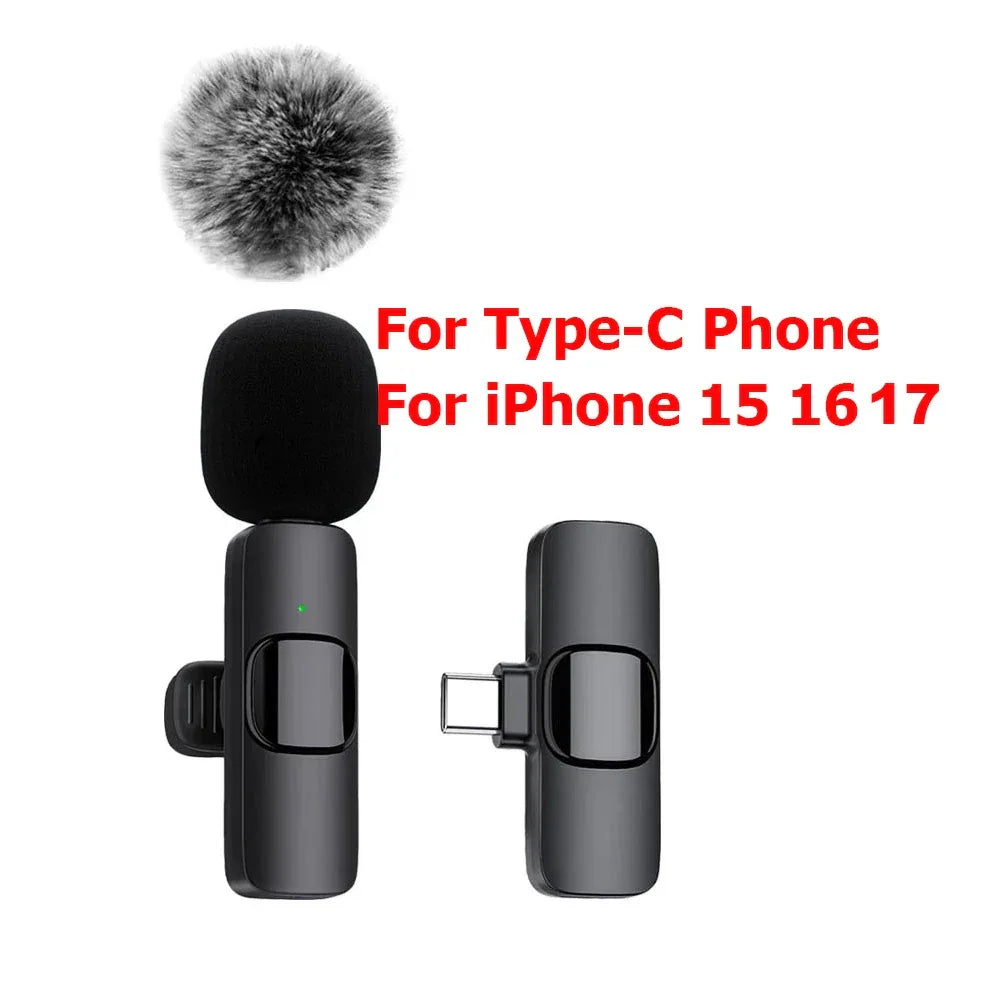 Microphone Lavalier Sans Fil K60 - iPhone & Android - Masko shop
