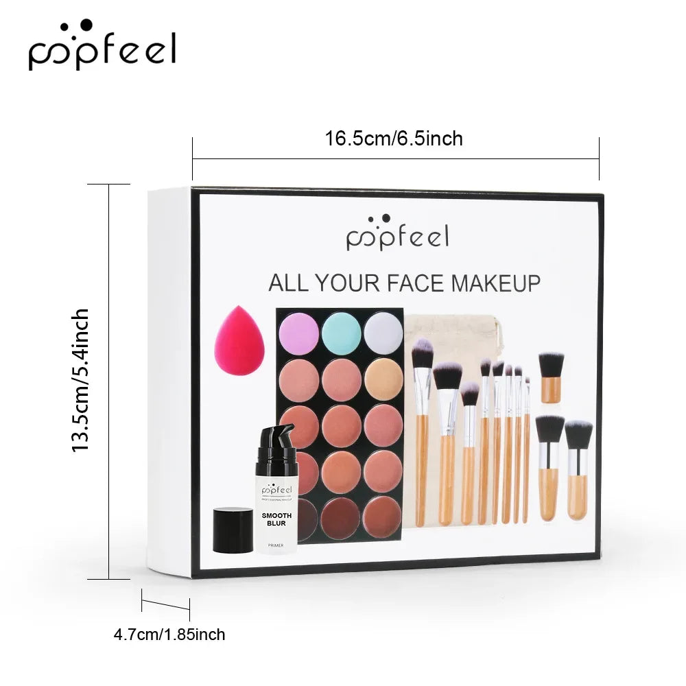 Kit Maquillage Yeux Complet - Palette Fards à Paupières - Masko shop