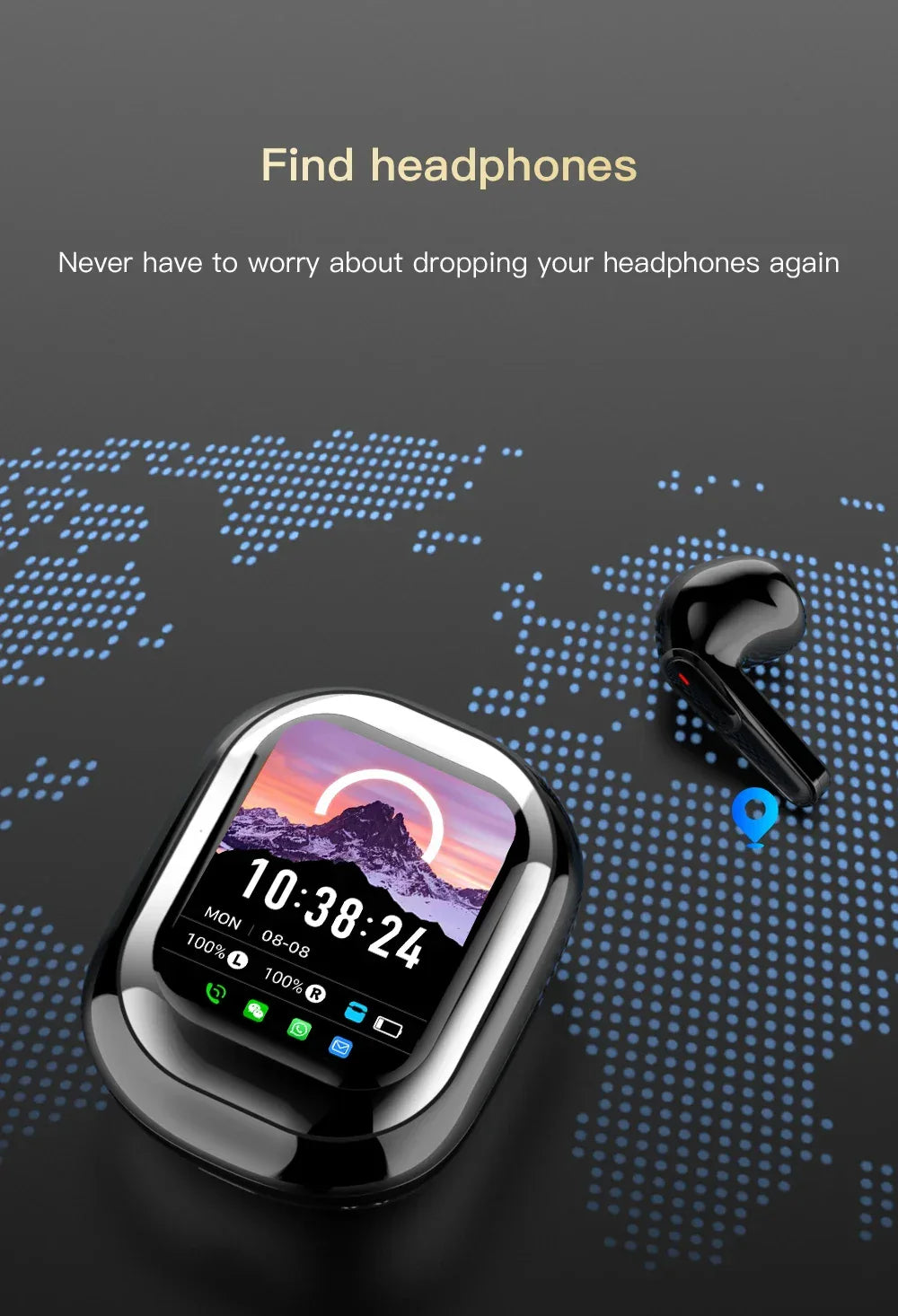 Écouteurs TWS SE-ONE LED Tactile - Masko shop