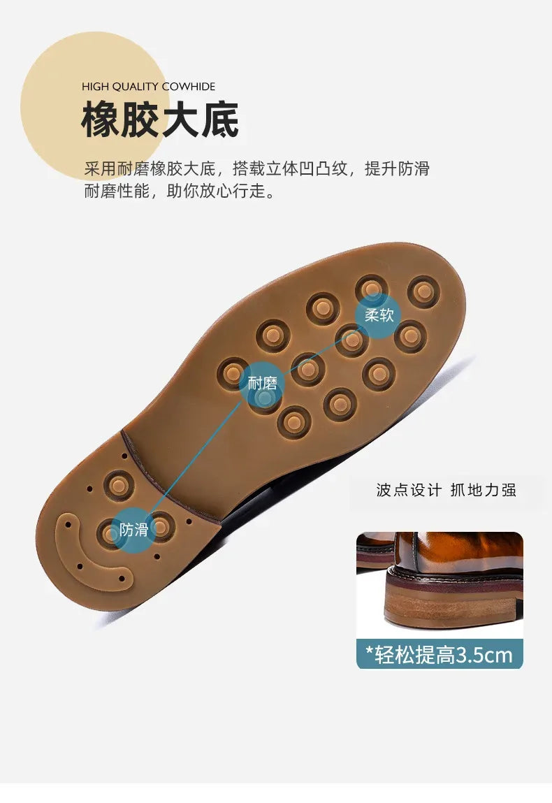 Mocassins en Cuir pour Hommes - Style Classique - Masko shop